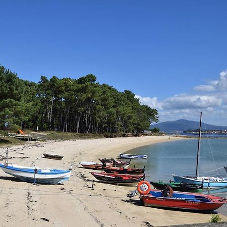 Maravilloso Apartamento De Playa En La Paradisiaca Illa De Arousa المظهر الخارجي الصورة